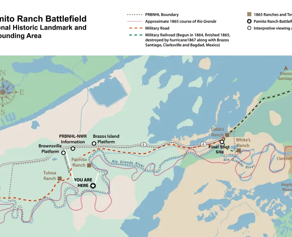  Palmito Ranch Battlefield National Historic Landmark and State Historic Site